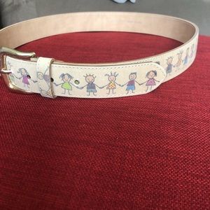 cute womens character stick figure cartoon belt